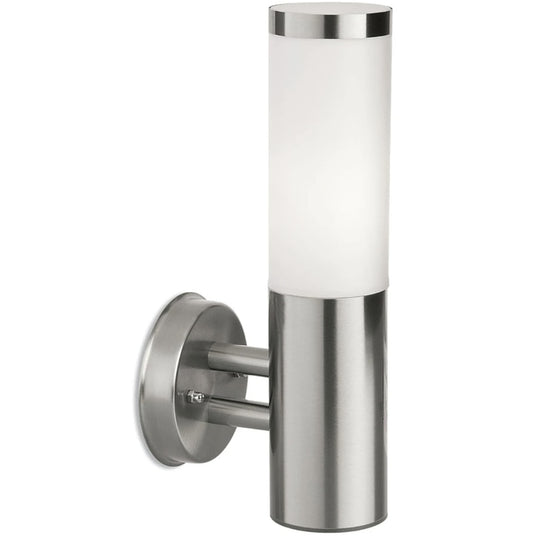 Aplica exterior Smarter, inox, IP 44, dimensiuni 7.6x14.3x33cm, max 28W
