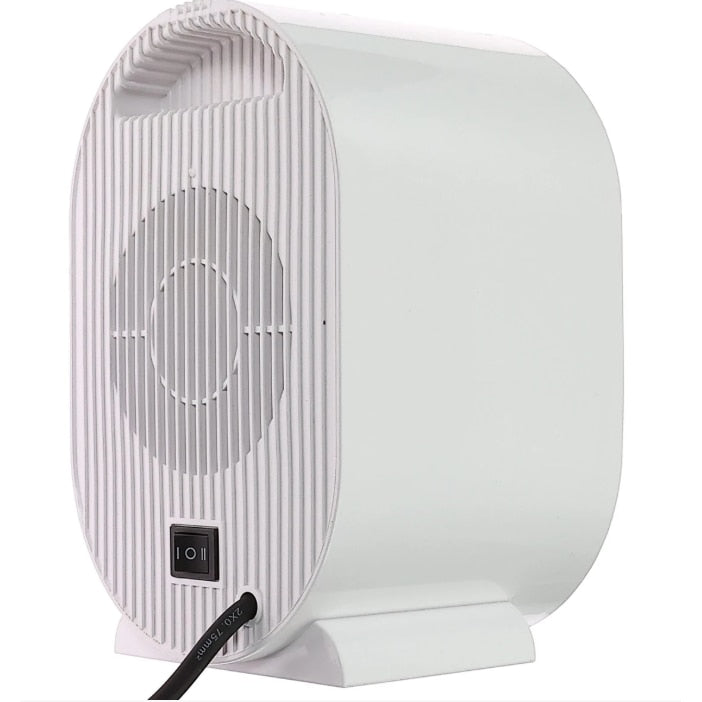 Aeroterma electrica Paxton, 1.2 kW, 2 trepte, alb, 120x130x210 mm