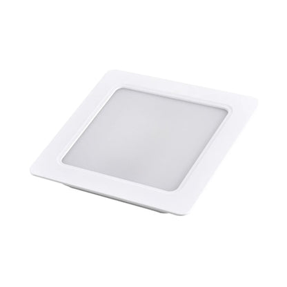 Spot LED incastrat Hoff, 24 W, 2760 lm, patrat, lumina neutra, 4000K, alb, latura de 22.5 cm, 20.000 ore dura viata medie, 220V