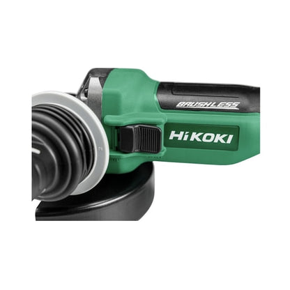 Polizor unghiular, pe acumulator, 18 V, Hikoki, motor fara perii, 8000 rpm, 125 mm