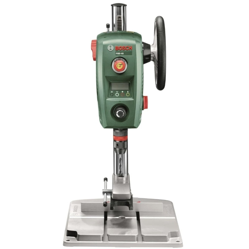 Masina de gaurit cu coloana, cu cablu, Bosch PBD 40, 710 W, 2500 rpm, mandrina rapida, include limitator paralel, clema strangere rapida, 11.2 kg, mandarina 1.5 - 13, 40 mm lemn, 13 mm otel, 230 V