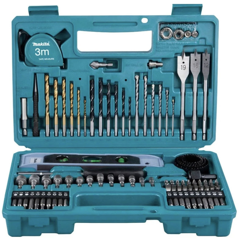 Set 102 accesorii, pentru gaurire si insurubare, Makita, Compatibilitate cu masina de gauri sau insurubat