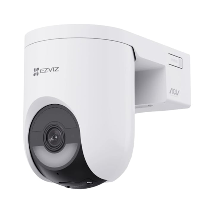 Camera de supraveghere EZVIZ CS-HB8c/SP, 4MP, panou solar 5W, alb, exterior, IP65, Pan/Tilt