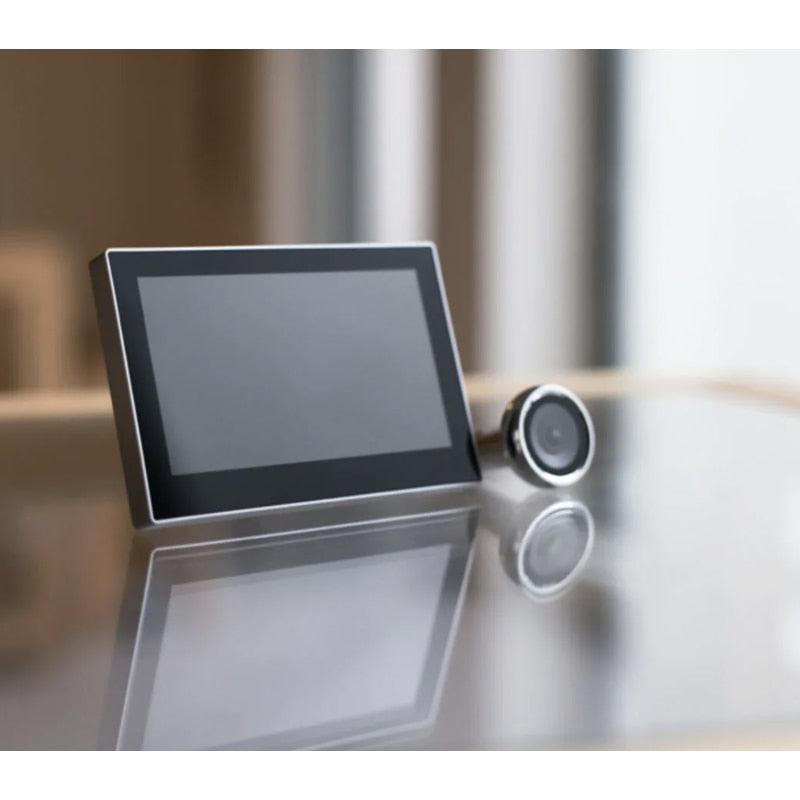 Vizor video cu sonerie smart, inteligent EZVIZ, monitor 11 cm, Wi-Fi, rezolutie FullHD, 1080P, acumulator 2200mAH, de la -10 la +45 de grade