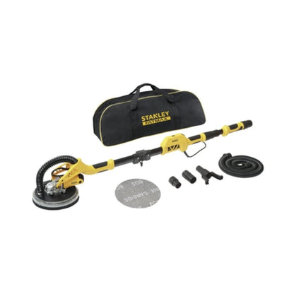 Slefuitor pentru pereti, masina de slefuit gips carton, Stanley Fatmax, pliabil, 750 W, 1700 rpm, 215 mm, cu iluminare LED