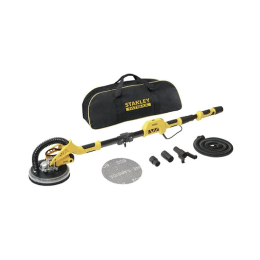 Slefuitor pentru pereti, masina de slefuit gips carton, Stanley Fatmax, pliabil, 750 W, 1700 rpm, 215 mm, cu iluminare LED