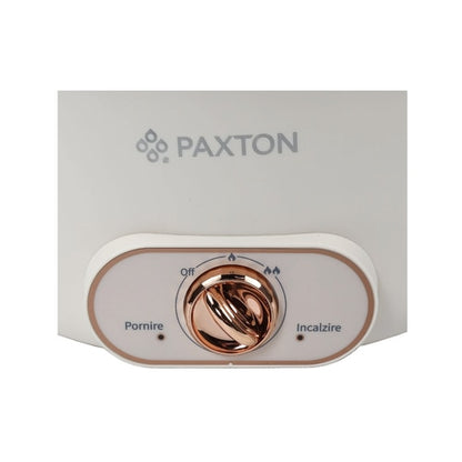 Multicooker, oala electrica Paxton, 1600 W, 7 litri, 2 trepte de putere, incalzire circulara, gatire sub micro-presiune, digital, capac detasabil, bej