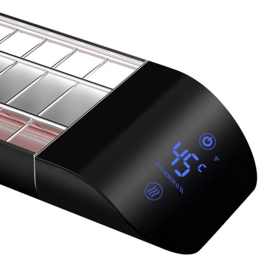 Incalzitor terasa electric, radiant cu carbon, Paxton, 2400 W, 220 V, Wi-Fi, IP65, telecomanda, 970 x 160 x 80 mm