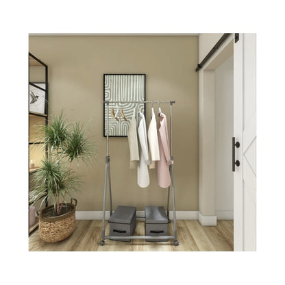 Suport, stander haine Grandio cu bara umerase, pliabil, metal si plastic, 89 x 49 x 99, 167 cm inaltime, 2.37 kg