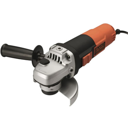 Polizor unghiular, Black Decker, 900 W, 12000 rpm, diametru disc 12.5 cm, aparatoare, flansa de prindere, maner auxiliar, 230V