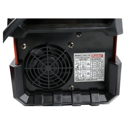 Invertor sudura MMA / MIG, Panzer, curent de sudare de la 20 la 130 A, 4.7kW putere absorbita, electrozi de la 1.6 la 3.2 mm, accesorii incluse, protectie IP21, izolare F, 230V