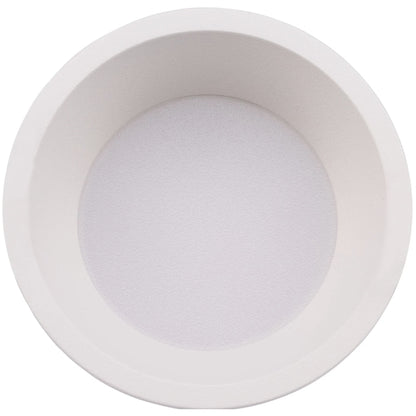 Spot incastrat, alb, 7W, 702 lm, lumina neutra, 4000K, dispersor transparent, rotund, IP 20, adancime 4.8 cm, diametru 8.2 cm