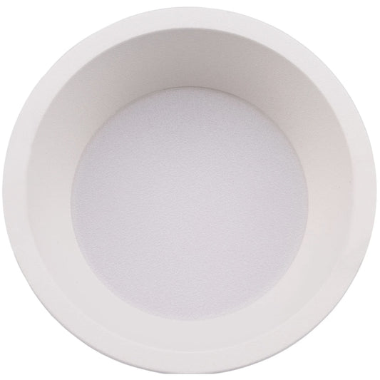 Spot incastrat, alb, 7W, 702 lm, lumina neutra, 4000K, dispersor transparent, rotund, IP 20, adancime 4.8 cm, diametru 8.2 cm