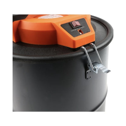 Aspirator cenusa, Paxton, 18 l, 1200 W, filtru Hepa, functie de suflare, roti pentru deplasare usoara, furtun flexibil, teava aluminiu, 3.75 kg, 230V