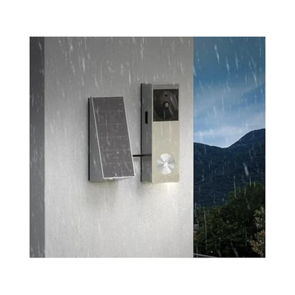 Sonerie video smart, inteligenta EZVIZ, Wi-Fi, panou solar, acumulator 5200 mAh, stocare 32 GB