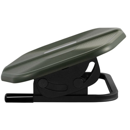Suport picioare pentru birou, confort pentru picioare, ideal pentru birou, relaxare, intindere, pad-uri anti-alunecare, reduce stresul, reglabil +20° si -20°, verde, 40 x 30 x 9.9 cm