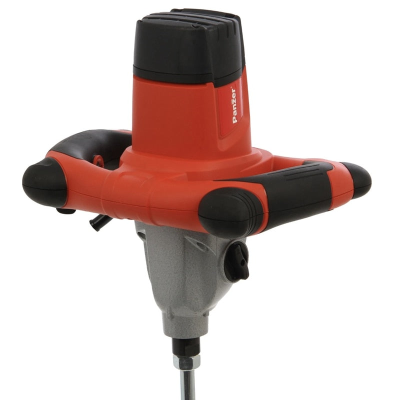 Malaxor, mixer electric Panzer, 1600 W, diametru melc 16 cm, 750 rot min, amestecator adeziv, mortar, vopsele, glet, cu 1 paleta, 230V, M14