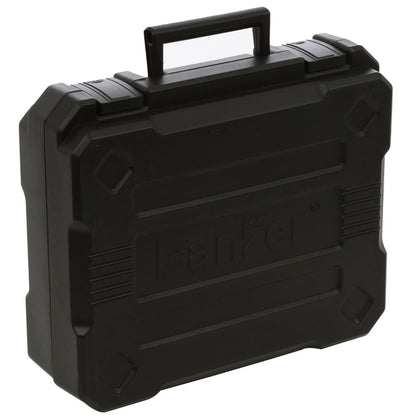 Masina de gaurit si insurubat, cu percutie, cu 1 acumulator, 18V, 1.5Ah, Panzer, 1500 rpm, mandrina rapida, cu valiza, mandarina 2-13mm, functionare stanga dreapta, incarcator rapid, 6 burghie, biti