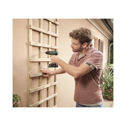 Mașină de gaurit și înșurubat Bosch EasyDrill 18V, acumulator Li-Ion 2.5 Ah, 1630 rpm, mandrină rapidă