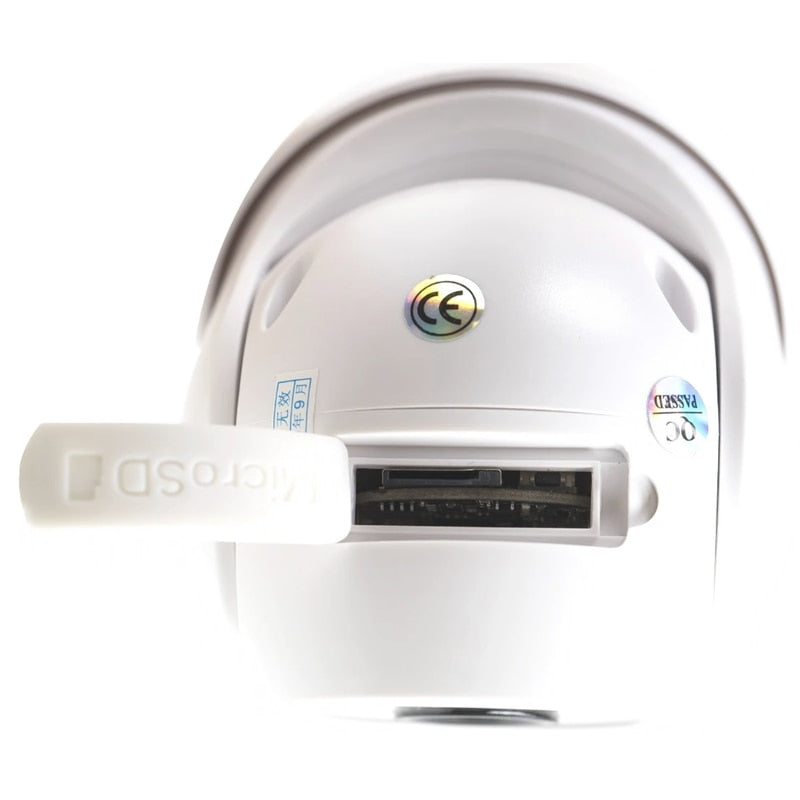 Camera de supraveghere smart, IP66, inteligenta PNI, 4MP, Wi-Fi, wireless, rotativa, slot micro SD, alarma detectare miscare, zoom, interior, exterior, Ethernet, temperaturi -26 pana la +80