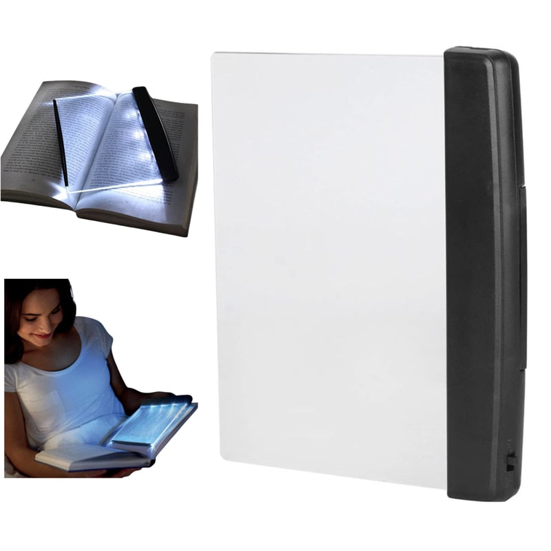 Panoul luminos LED pentru citit, accesoriu modern si practic, creat pentru lectura confortabila in conditii de lumina redusa, iluminare uniforma, lumineaza intreaga pagina, fara reflexii, NETERRA