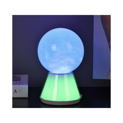 Veioză LED RGB Hoff 7590FB, 5 W, alb, modern, 17.5x11cm