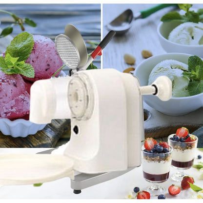 Masina electrica portabila pentru maruntit gheata NETERRA, aparat practic si eficient, ideal pentru cocktailuri, frappe-uri, smoothie-uri, sucuri sau deserturi reci, motor puternic, lame din inox