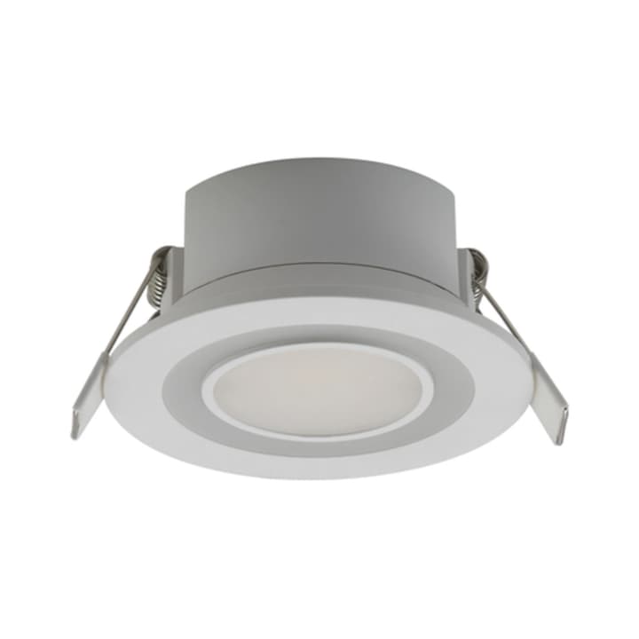 Spot LED incastrat, 1000 lm, 10.5 W, lumina RGB, calda, alb, 220V, 20.000 ore medie durata viata