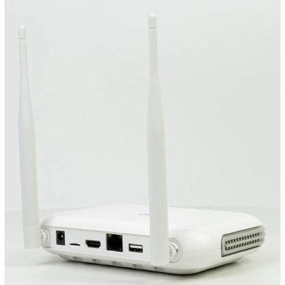 NVR PNI House pentru camere de supraveghere, 8 canale 5MP si 4 canale 8MP (4K), wireless, alb