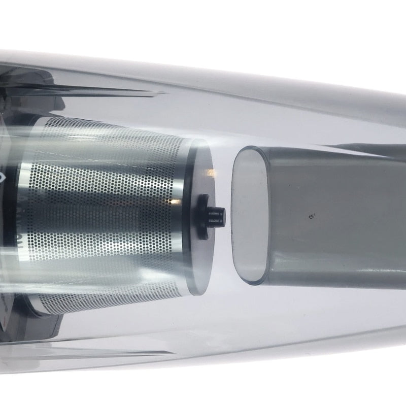 Aspirator de mana, Paxton, aspirare umeda si uscata, pentru uz casnic si auto, filtru HEPA, 0.45 l, acumulator, Li-ion 7.4 V 3600 mAh, lumina LED, 150 W, alb + negru, 0.58 kg, USBC, cablu masina
