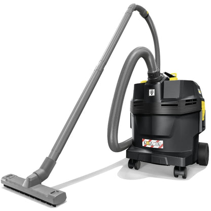 Aspirator profesional, aspirare umeda si uscata, Karcher, 22 l, 1300 W, cu sac, 19 kPa, cablu 6 m, protectie umiditate IPX4, 5.7kg, include duza spatii inguste si filtru tip cartus PES, 230V la retea