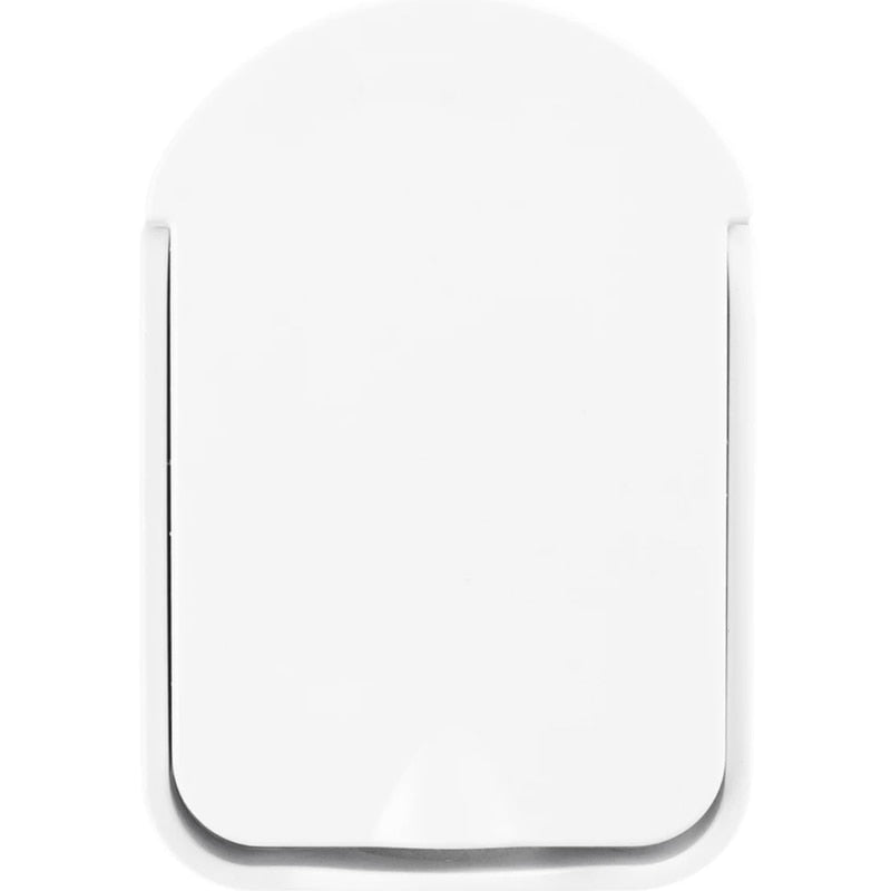 Fisa plata cu inel, Hepol, contact de protectie, 16A, alb, 230V, cu impamantare, pentru cablu de 0.5, 0.75, 1, 1.5, 2.5