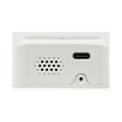 Sonerie video smart, inteligenta PNI, aplicatie telefon TUYA, viziune nocturna, sonerie de interior, usor de instalat, Wi-Fi, IP54, -26 grade pana la +80, exterior, alb