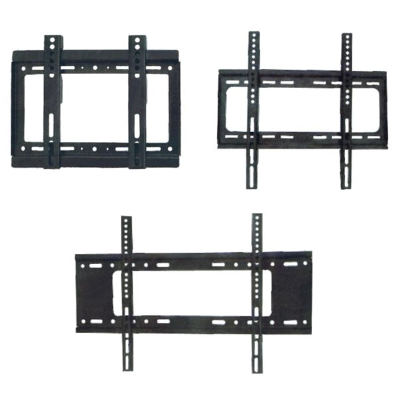 Suport de perete fix pentru televizor 14 – 42 inch, VESA pana la 200 × 200 mm, montare sigura si usoara, TV sau monitor in living, dormitor, birou sau bucatarie, pentru majoritatea modelelor, NETERRA