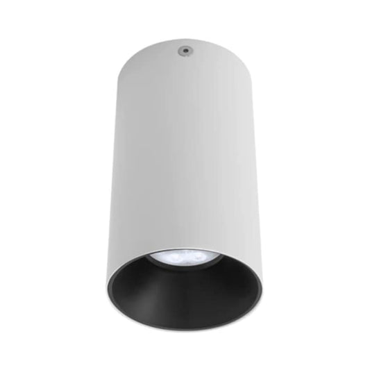 Spot aparent Xnitro, 1 x GU10, rotund, alb si negru, interior, 50W max, rotund, 220V