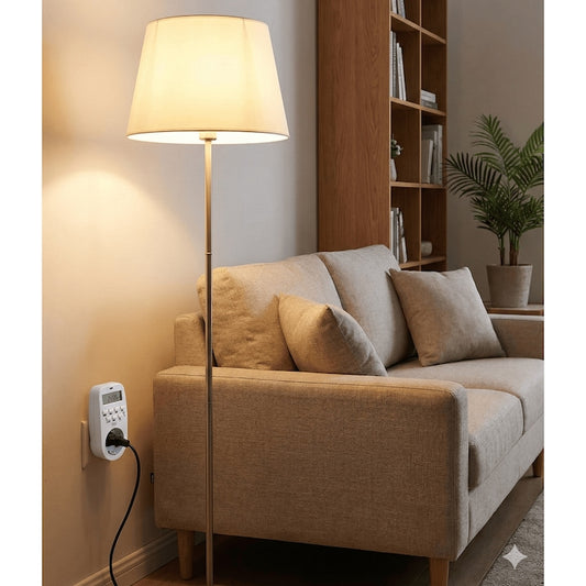 Priza programabila digital, protectie copii, 16 A, interior, IP20, 3680w