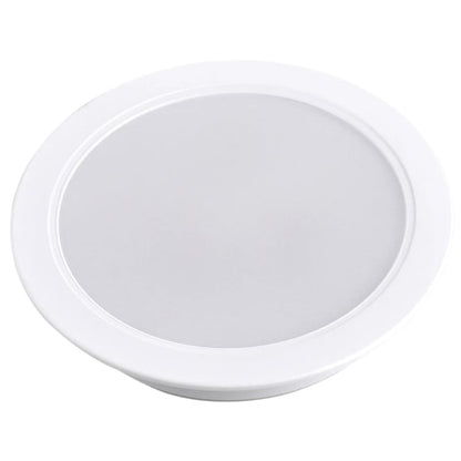 Spot LED incastrat Hoff, 12 W, 1380 lm, lumina neutra, 4000K alb, diametru 14.5 cm, rotund, 20.000 ore dura viata medie, 220V