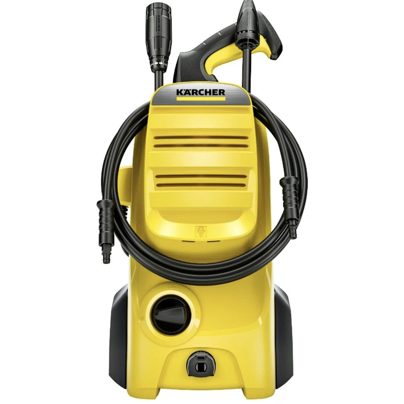 Aparat de spalat cu presiune, Karcher, 1800 W, 30 mc/h, 130 Bar max, 420 l/h max, 40 grade max, maner telescopic, furtun aspirare detergent, IPX5, 6.3 kg, 230V, mobil pe roti, accesorii incluse