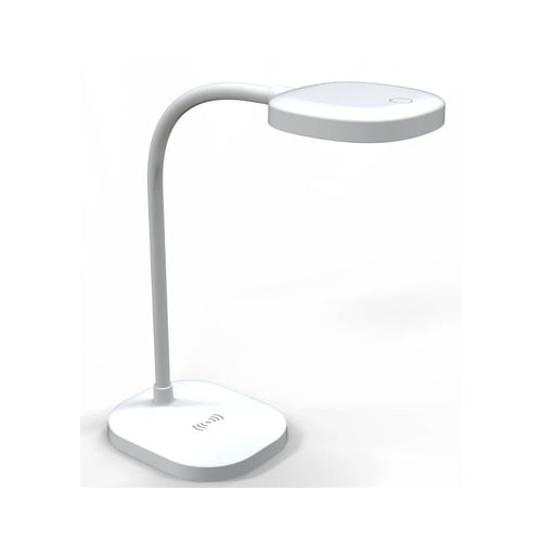 Veioza LED Hoff Daisy, 2.8 W, 240 lm, lumina calda, neutra, rece, dimabil, alb, modern, IP 20, 230 V, plastic, consum redus energie