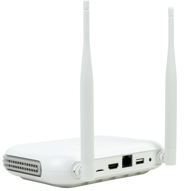 NVR PNI House pentru camere de supraveghere, 8 canale 5MP si 4 canale 8MP (4K), wireless, alb