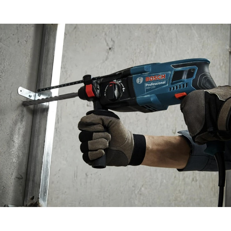 Ciocan rotopercutor Bosch Professional, 720 W, 2000 rpm, SDS-plus, cu valiza inclusa, otel, lemn beton, 4800 turatie nominala, 2J, gaurire cu sau fara percutie si daltuire, 4.15 m, 2.3 kg, 230V