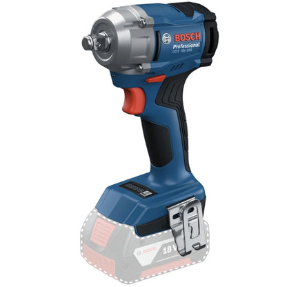 Masina de insurubat cu impact, pe acumulator neinclus, 18 V, Bosch Profesional, 2300 rpm, mandrina patrat 1/2, mobilitate, motor fara perii, 1.5 kg, diametru surub M10 - M18, cuplu 85, 200, 300 Nm