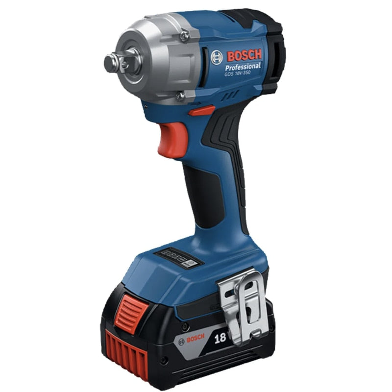 Masina de insurubat cu impact, pe acumulator neinclus, 18 V, Bosch Profesional, 2300 rpm, mandrina patrat 1/2, mobilitate, motor fara perii, 1.5 kg, diametru surub M10 - M18, cuplu 85, 200, 300 Nm