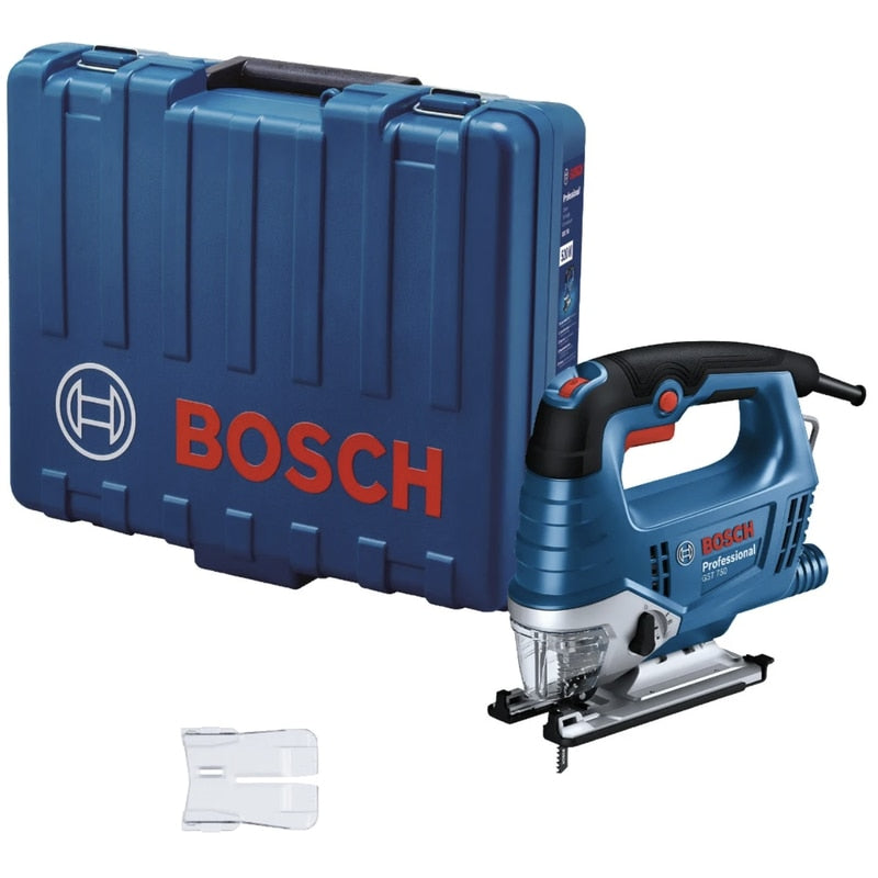 Fierastrau electric vertical, pendular, Bosch Profesional, 520 W, taiere lemn, metal, plastic, cu capac de protectie, capac de plastic, panza pentru fierastrau vertical, valiza din plastic, 87 dB