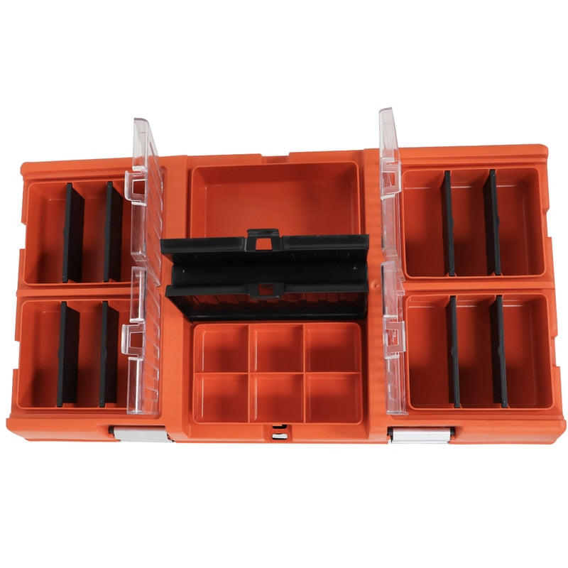 Cutie pentru scule, Patrol 26 Profi, 58 x 28.5 x 29.5 cm, din plastic, practica si usoara