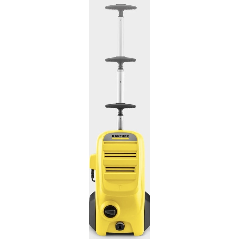 Aparat de spalat cu presiune, Karcher, 1800 W, 30 mc/h, 130 Bar max, 420 l/h max, 40 grade max, maner telescopic, furtun aspirare detergent, IPX5, 6.3 kg, 230V, mobil pe roti, accesorii incluse