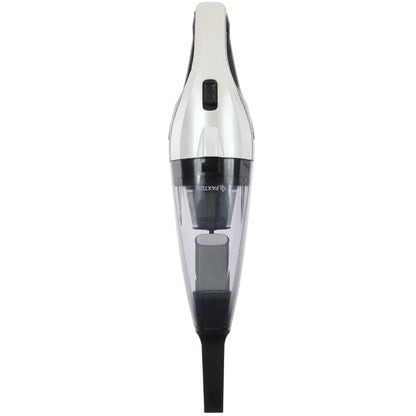 Aspirator de mana, Paxton, aspirare umeda si uscata, pentru uz casnic si auto, filtru HEPA, 0.45 l, acumulator, Li-ion 7.4 V 3600 mAh, lumina LED, 150 W, alb + negru, 0.58 kg, USBC, cablu masina