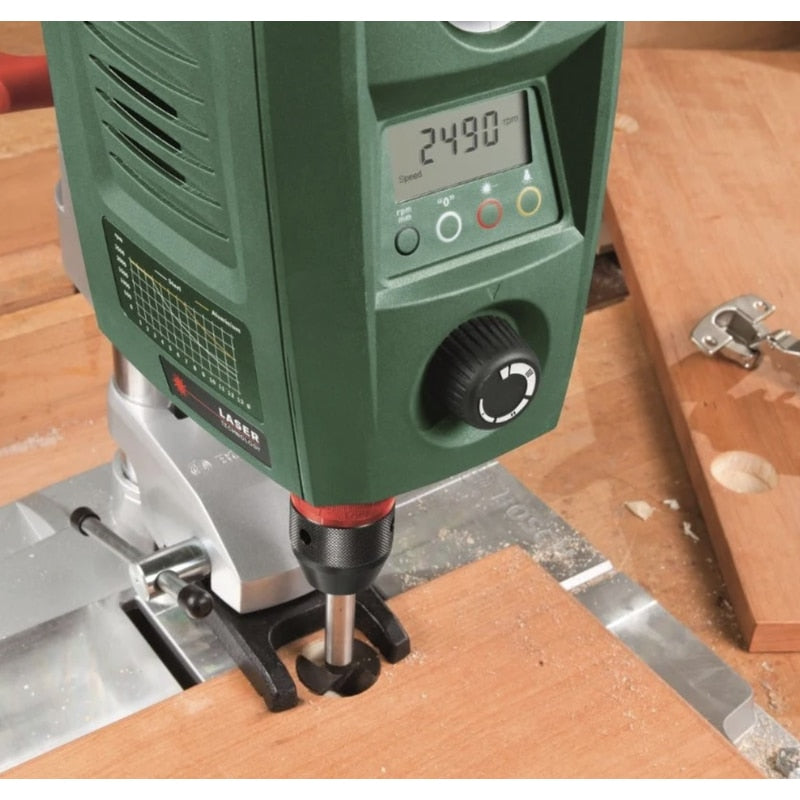 Masina de gaurit cu coloana, cu cablu, Bosch PBD 40, 710 W, 2500 rpm, mandrina rapida, include limitator paralel, clema strangere rapida, 11.2 kg, mandarina 1.5 - 13, 40 mm lemn, 13 mm otel, 230 V