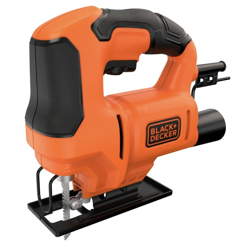 Fierastrau electric vertical, pendular, Black Decker, 400 W, taiere lemn, metal, plastic, include panza, prindere fara cheie, 3000 curse / min, 1.6 kg, 89 dB, 220V