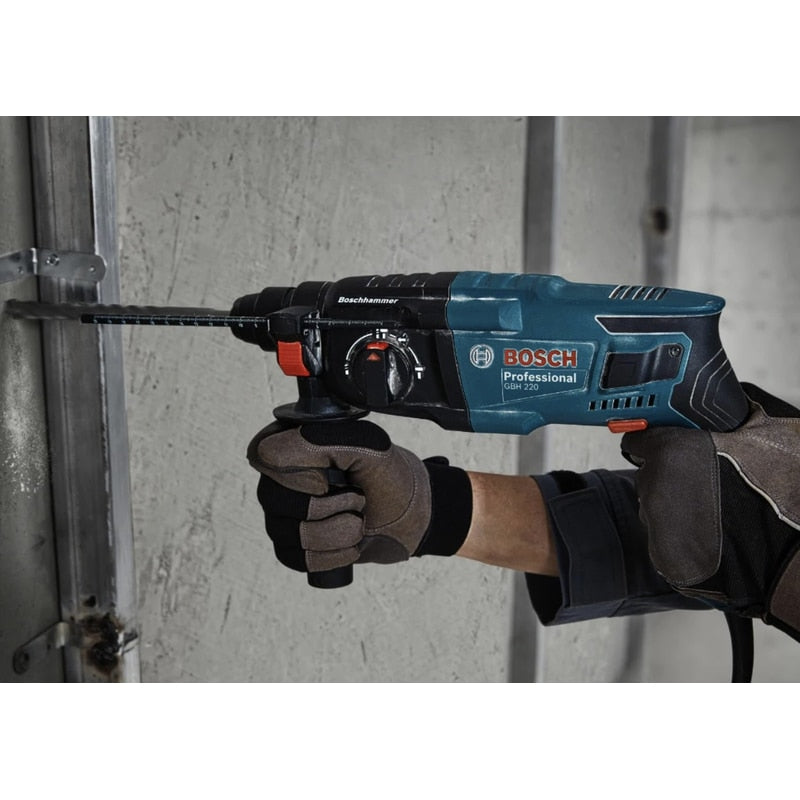 Ciocan rotopercutor Bosch Professional, 720 W, 2000 rpm, SDS-plus, cu valiza inclusa, otel, lemn beton, 4800 turatie nominala, 2J, gaurire cu sau fara percutie si daltuire, 4.15 m, 2.3 kg, 230V